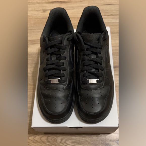 Black Air Forces ‘Triple Black’ - Size 10, Used - like New - Picture 2 of 4